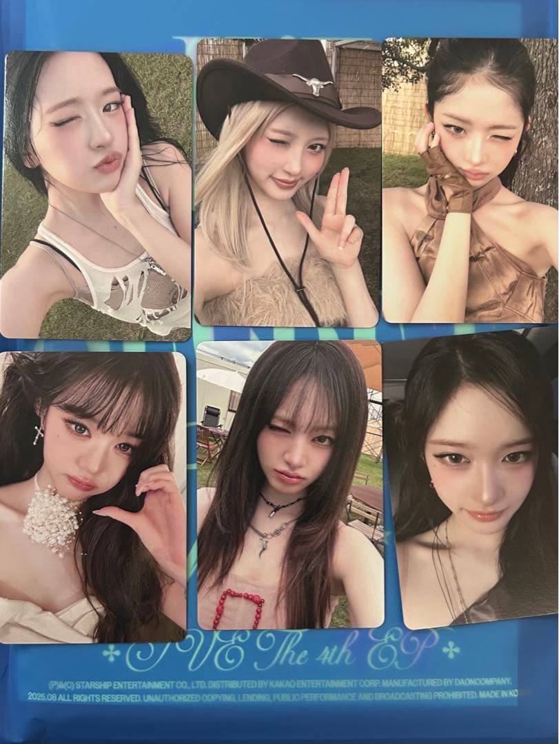 IVE Secret 10/12 東京 会場限定 特典 トレカ 6枚