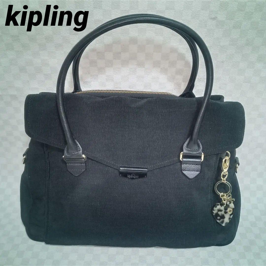 極美品【kipling】キャリーオン　2wayマルチポケットバッグ