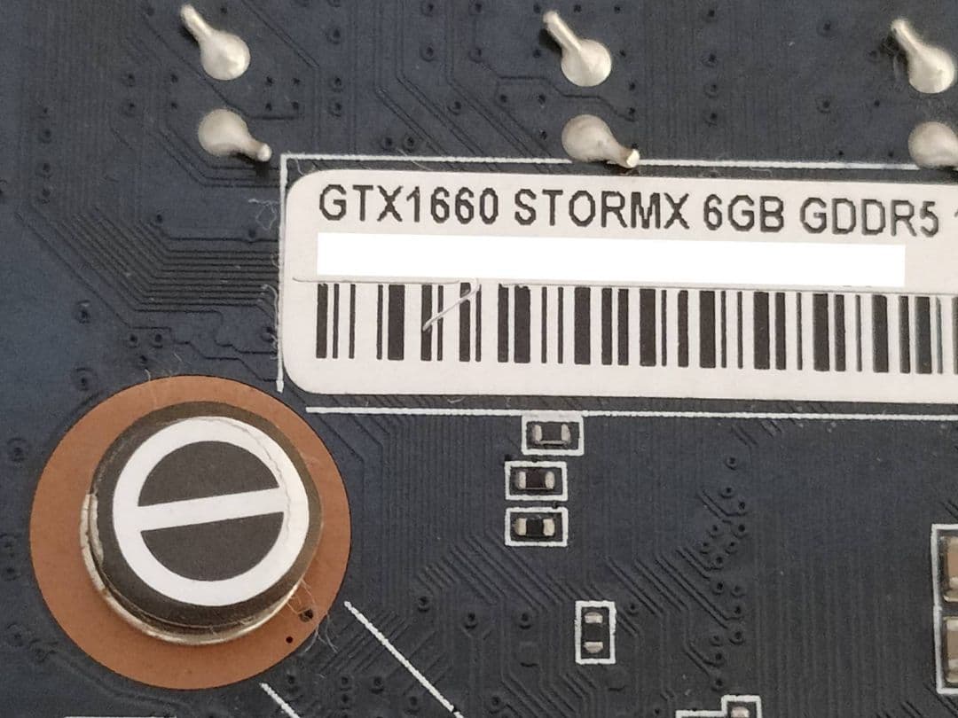 T*ú様 Palit GeForce GTX1660 6GB STORMX