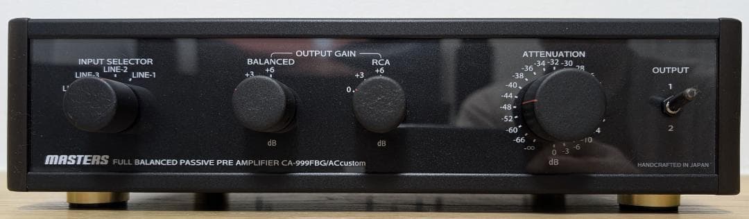 イシノラボ MASTERS CA-999FBG/ACcustom パッシブプリ