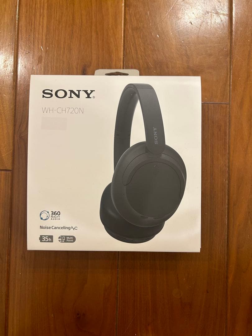 SONY WH-CH720N ワイヤレスヘッドホン ブラック　しょー