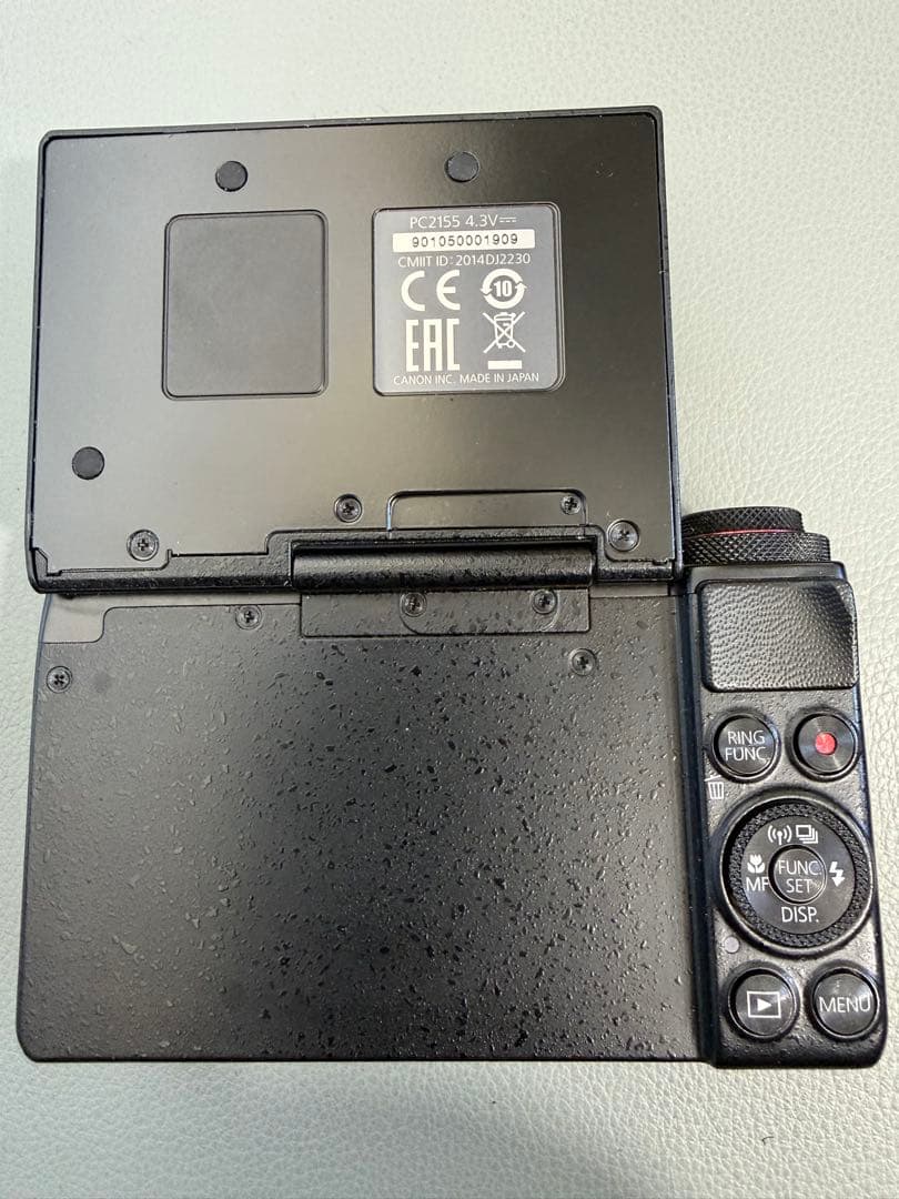 【訳あり】Canon PowerShot G7X 初代　デジタルカメラ