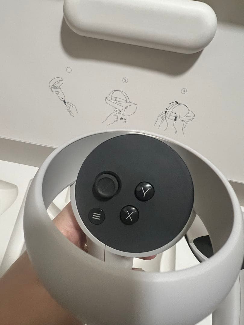  Quest 2 128GB本体 ヘッドセット、リンクケーブル付き