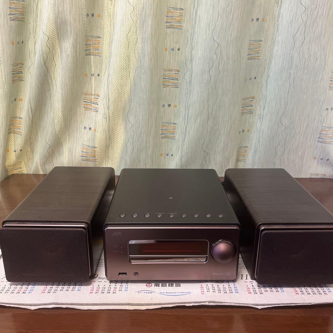 【2023年製】JVCケンウッド EX-S55-T ウッドコーン ブラウン