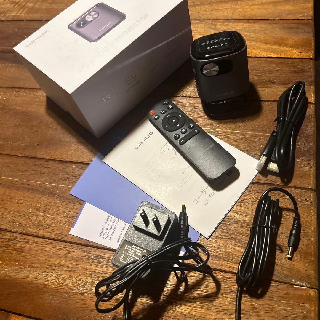 WIMIUS Q2DLP PRJECTORプロジェクター 小型