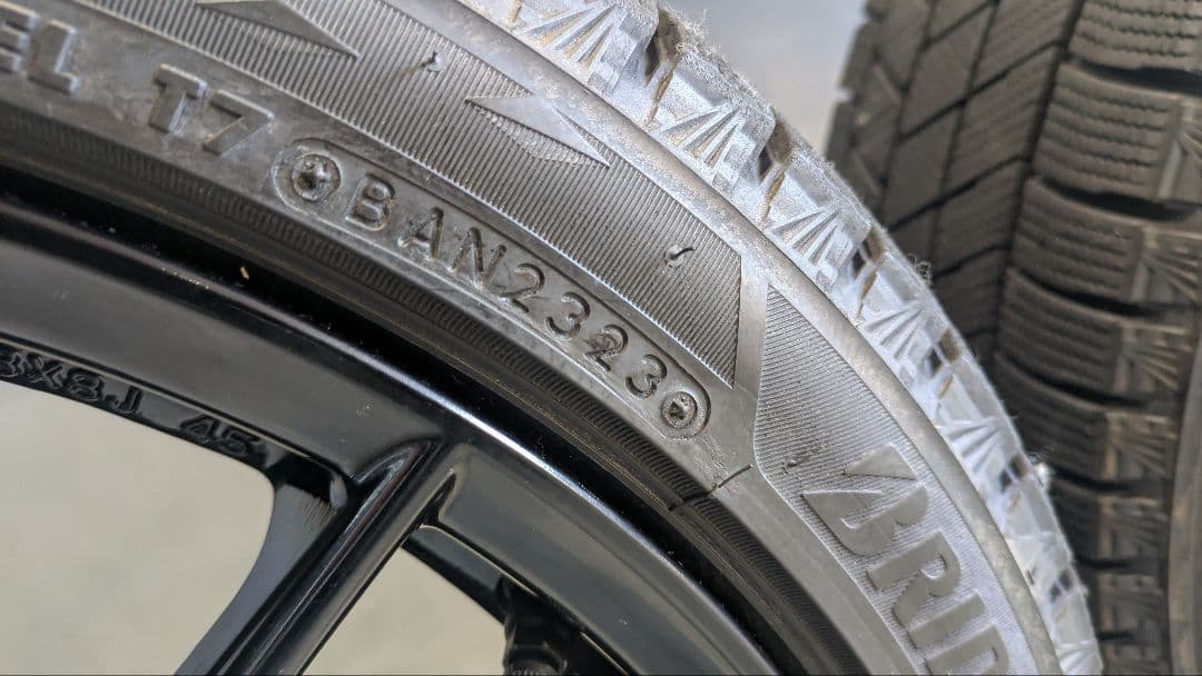 VRX3 225/40/r18 GRヤリス空気圧センサ付RZ純正ホイール