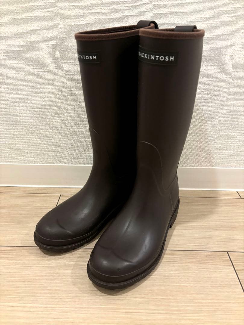 MACKINTOSH レインブーツ 36 ブラウン