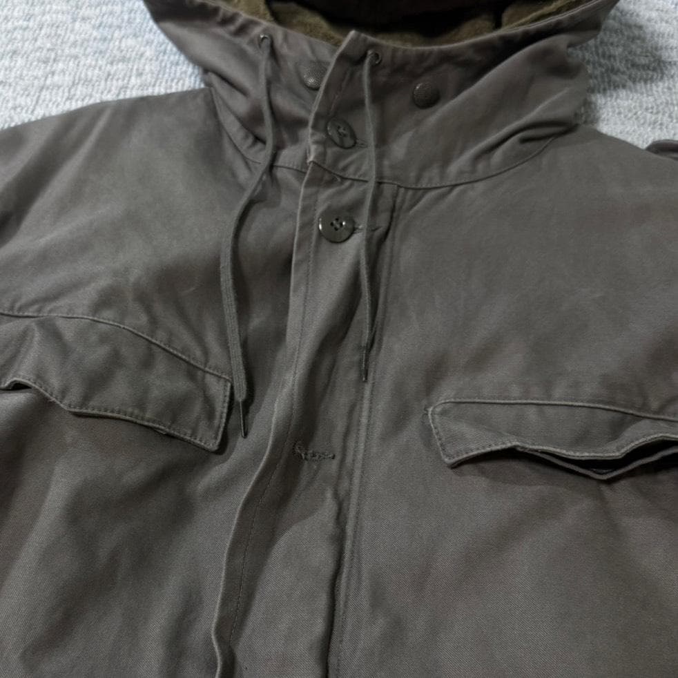 80s 実物 ドイツ軍 ボアライニング フィールドパーカー ユーロ ミリタリー