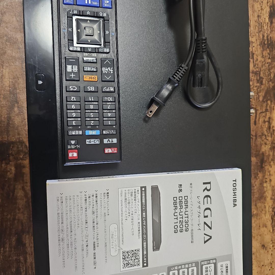 TOSHIBA　REGZA　 DBR-UT109 ブルーレイレコーダー
