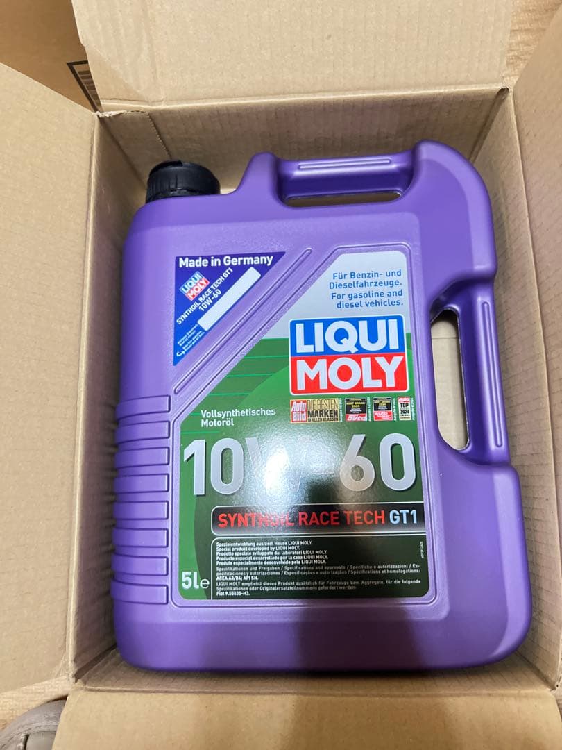 エンジンオイル シンゾイル レーステックGT1 10W60 5L