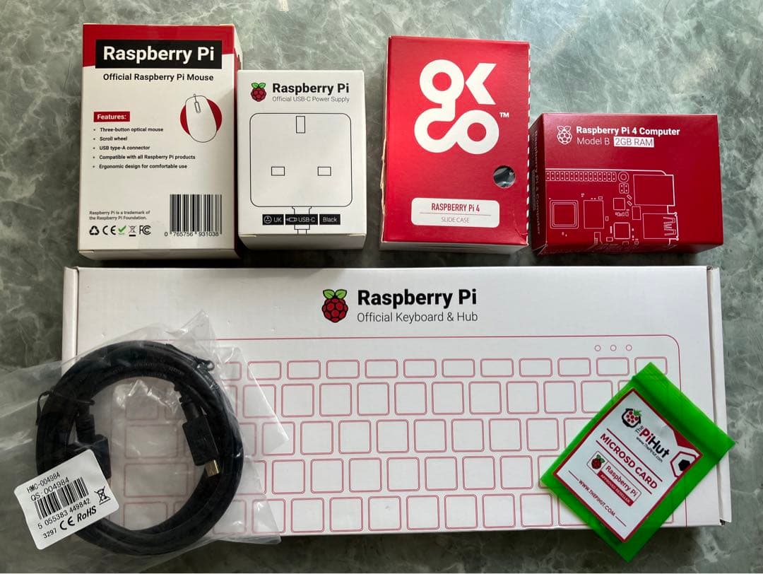 ベアボーン・キット Raspberry Pi 4
