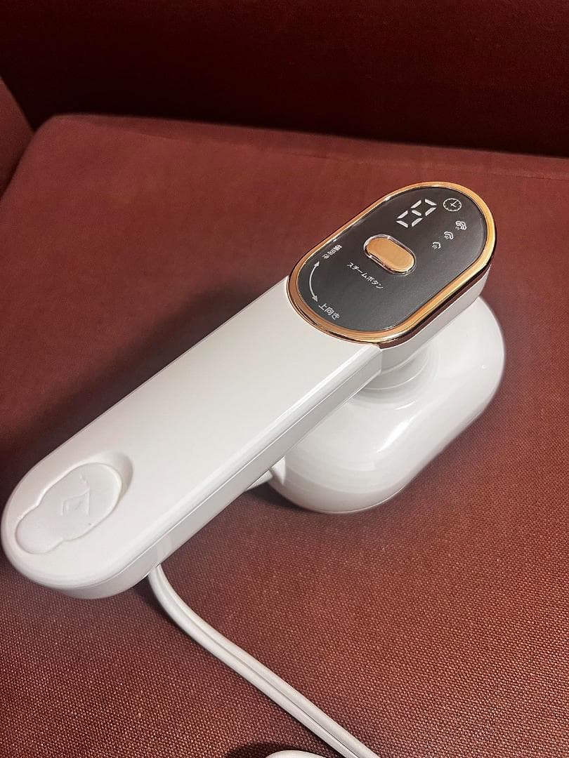 ☆スチームアイロンハンガーにかけたまま 　高温スチーム