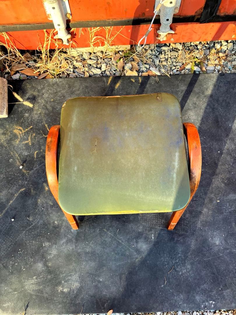 ヴィンテージ　秋田木工　剣持勇　スタッキングスツール