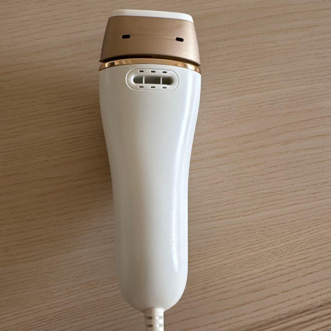 ブラウンPL-5268 家庭用光美容器IPLシルクエキスパートホワイト&ゴールド