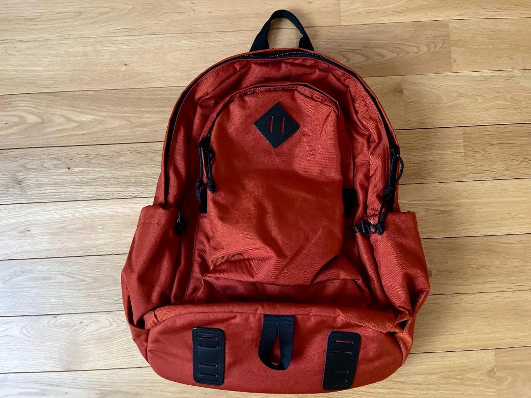 BEAMS PLUS Day Pack 2 Compartments オレンジ