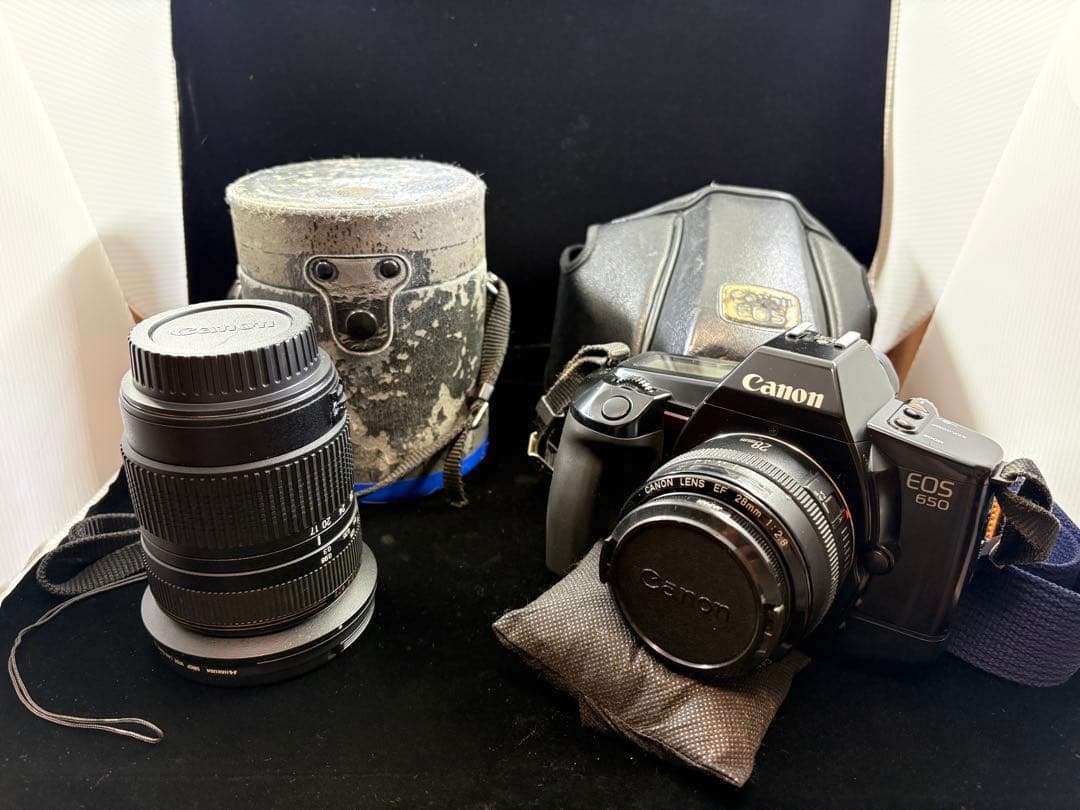 Canon EOS 650 　単焦点 28mm　TAMRON A05　レンズ