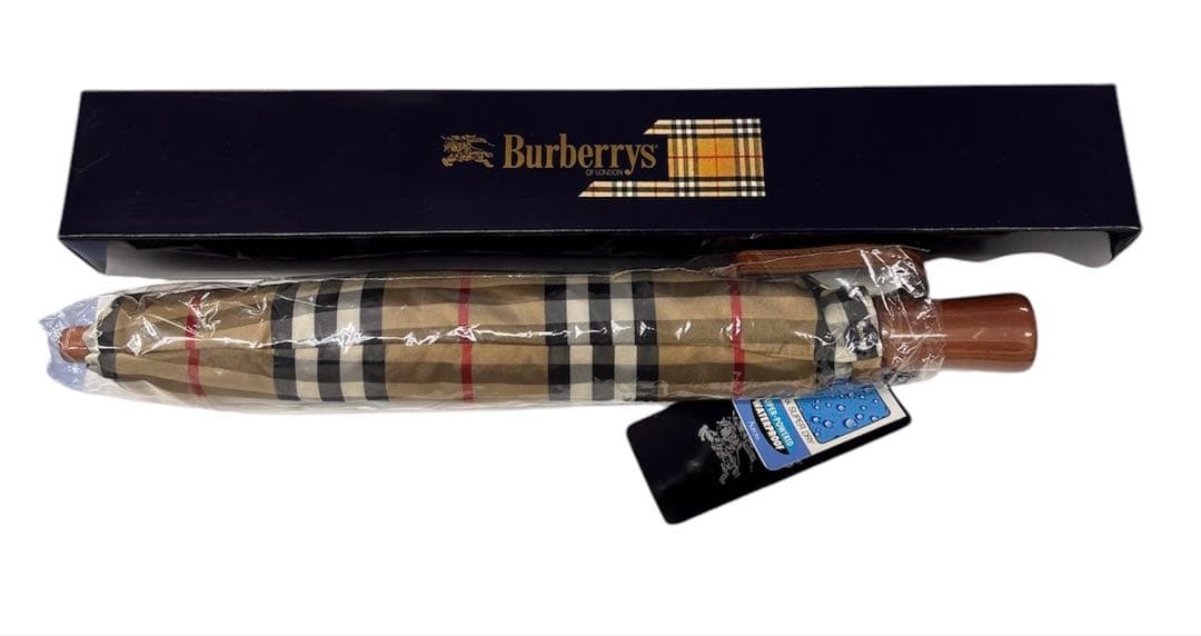 Burberrys　バーバリ 折り畳み傘 チェック柄　アンブレラ