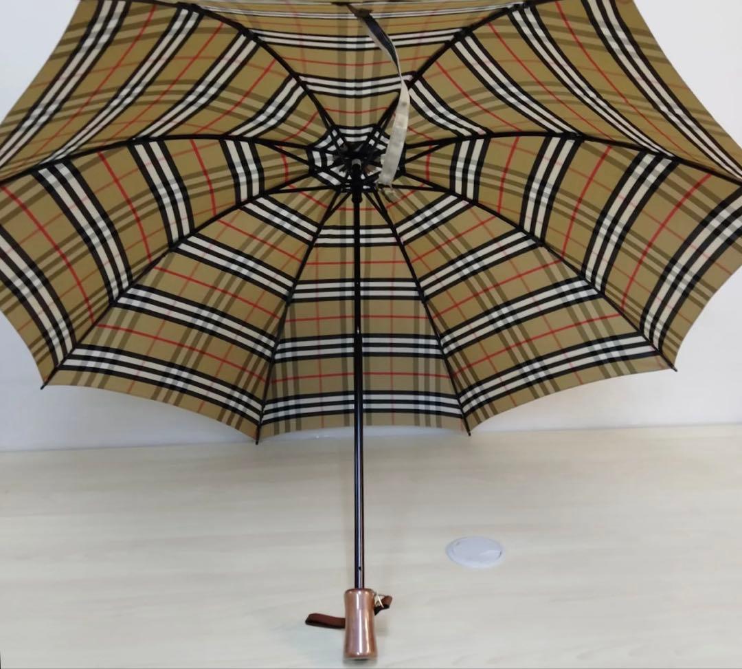 Burberrys　バーバリ 折り畳み傘 チェック柄　アンブレラ