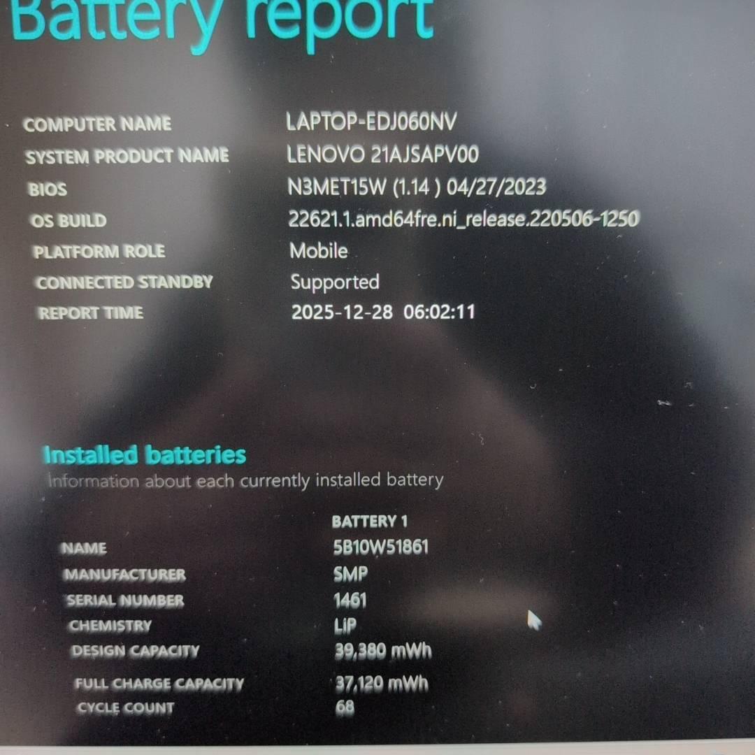 ThinkPadT14Gen3 32GB SSD1TB Win11 ノートPC