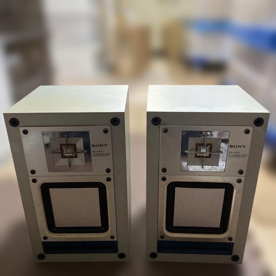 【動作確認済】SONY スピーカー ペアブックシェルフ　SS-X300