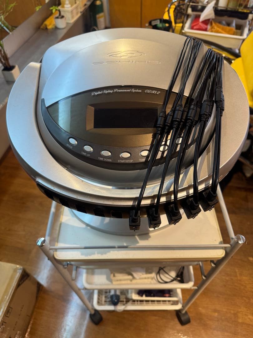 デジタルパーマ機　OOHIRO オーディス2 ジャンク品　ロッド付き