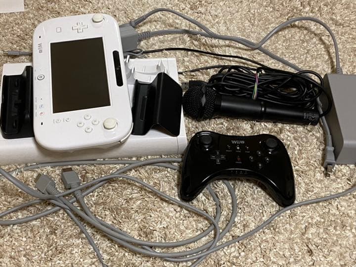 Nintendo Wii U本体、Wii Uプロコン、Wii Uマイクセット
