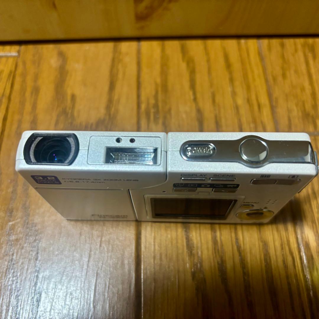 【動作確認済】KYOCERA Finecam SL300R デジカメ レトロ写真