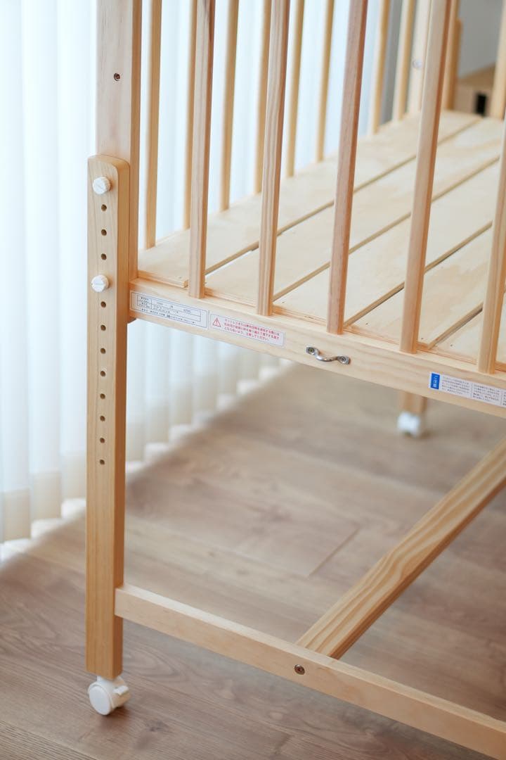 【美品】yamatoya そいねーる ミニ ベビーベッド