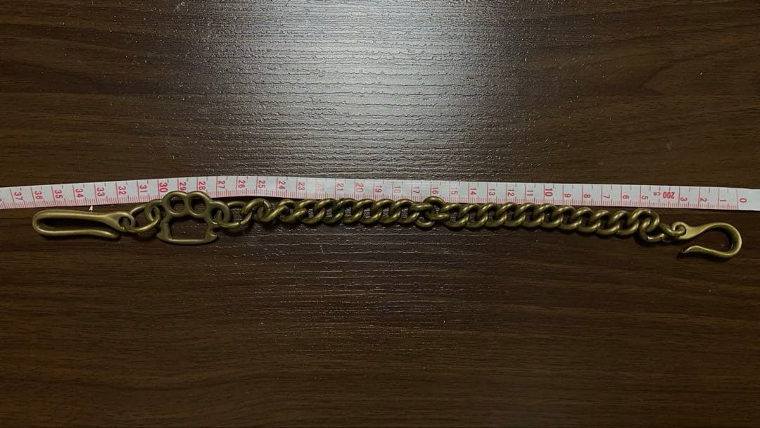 ウィアード WEIRDO ウォレットチェーン 真鍮