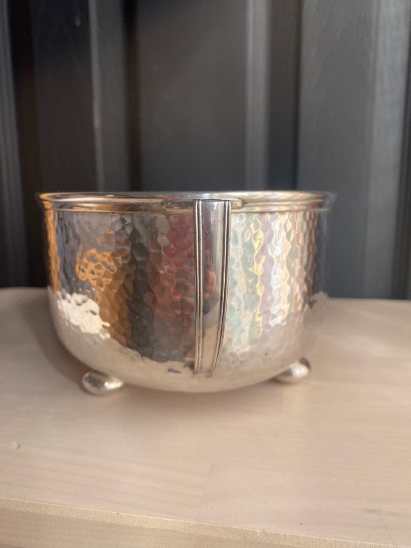 MAPPIN & WEBB シルバーオーバル　器　イギリス　アンティーク