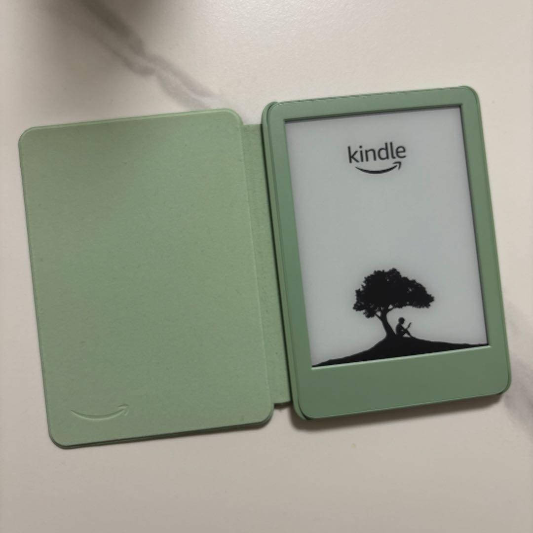 Kindle 第11世代（2024）マッチャ16GB 中古美品 純正ケース付
