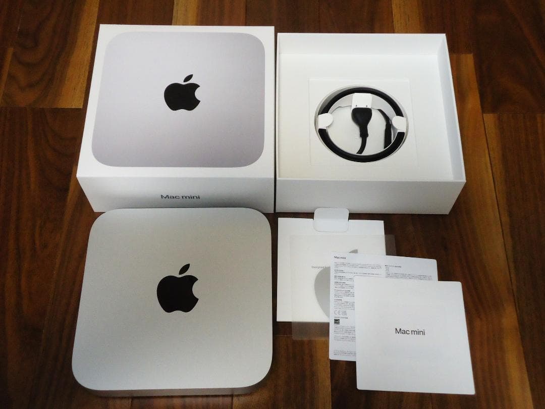 【美品】M2 macmini メモリ16GB SSD 256GB 縦置スタンド