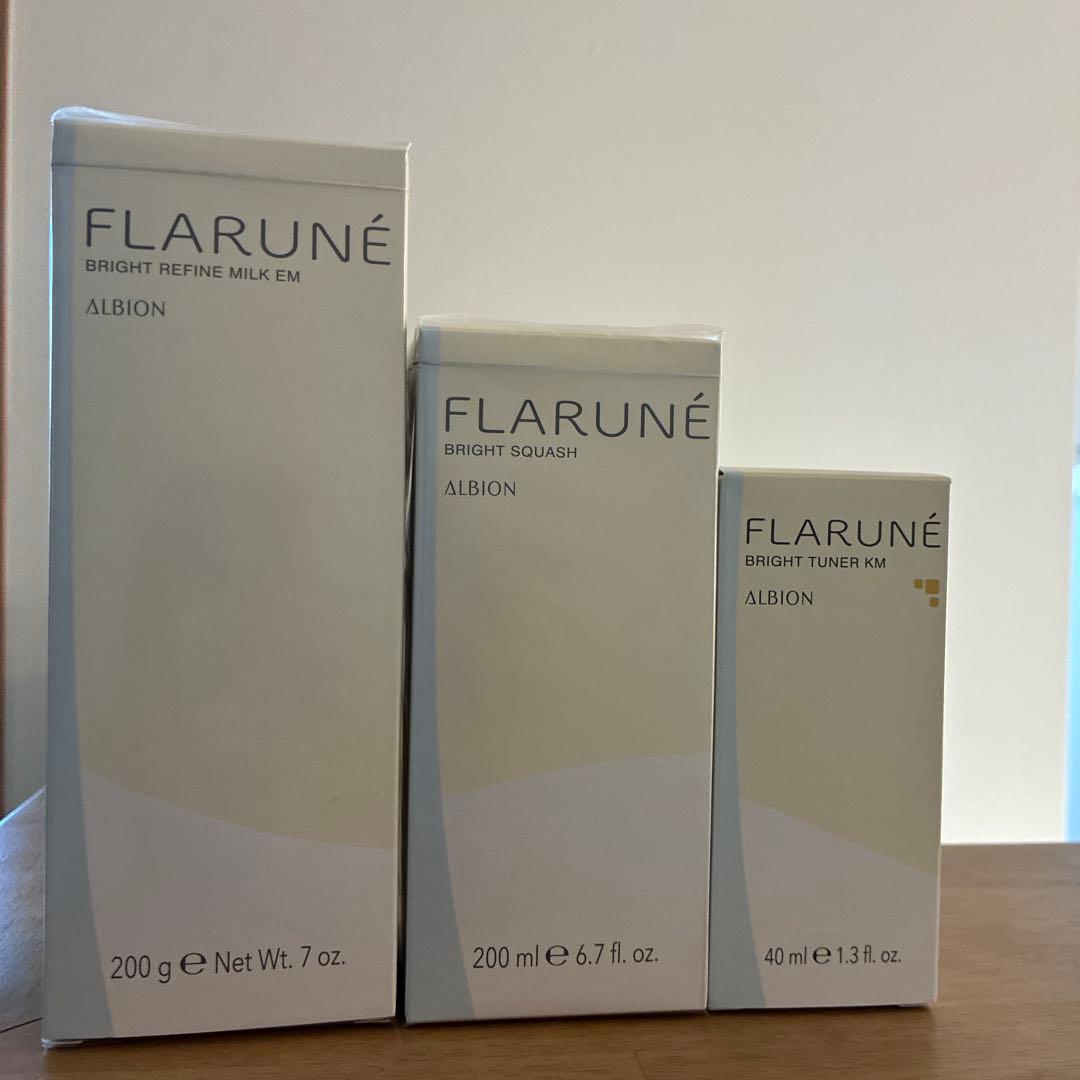 アルビオン　フラルネ　ブライトリファイミルク　EM スカッシュ　チューナー