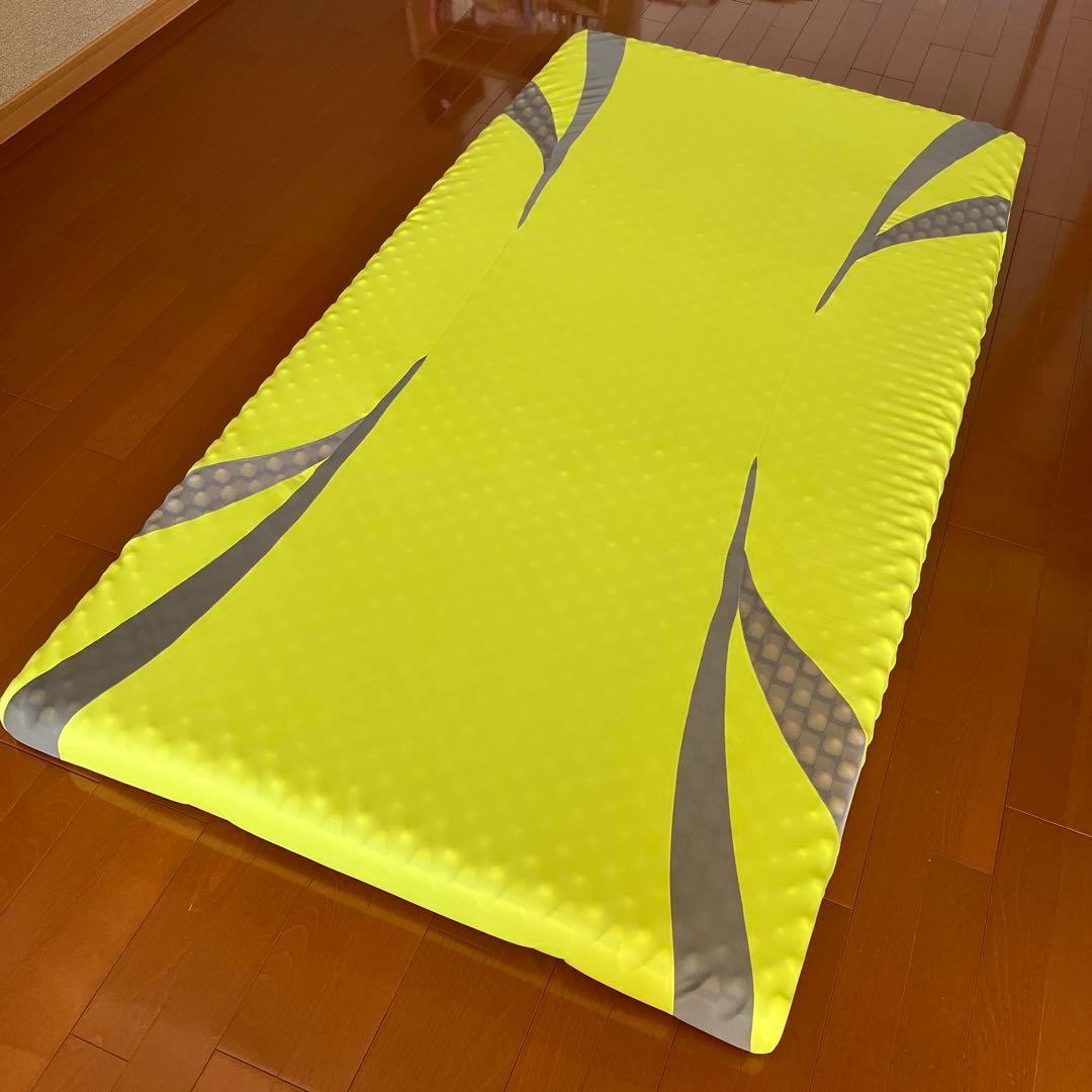 西川　air01 エアー01 マットレス　シングル　高反発　8cm イエロー