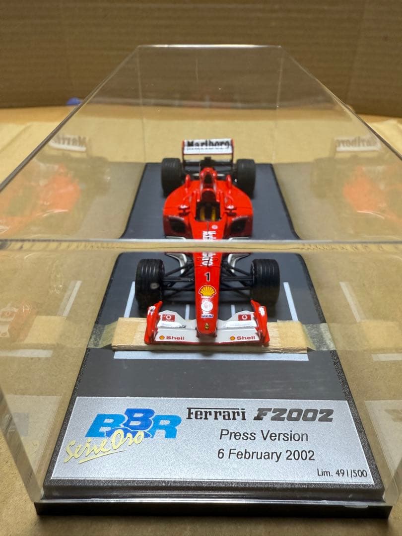 1/43 F1 BBR フェラーリF2002 プレスバージョン