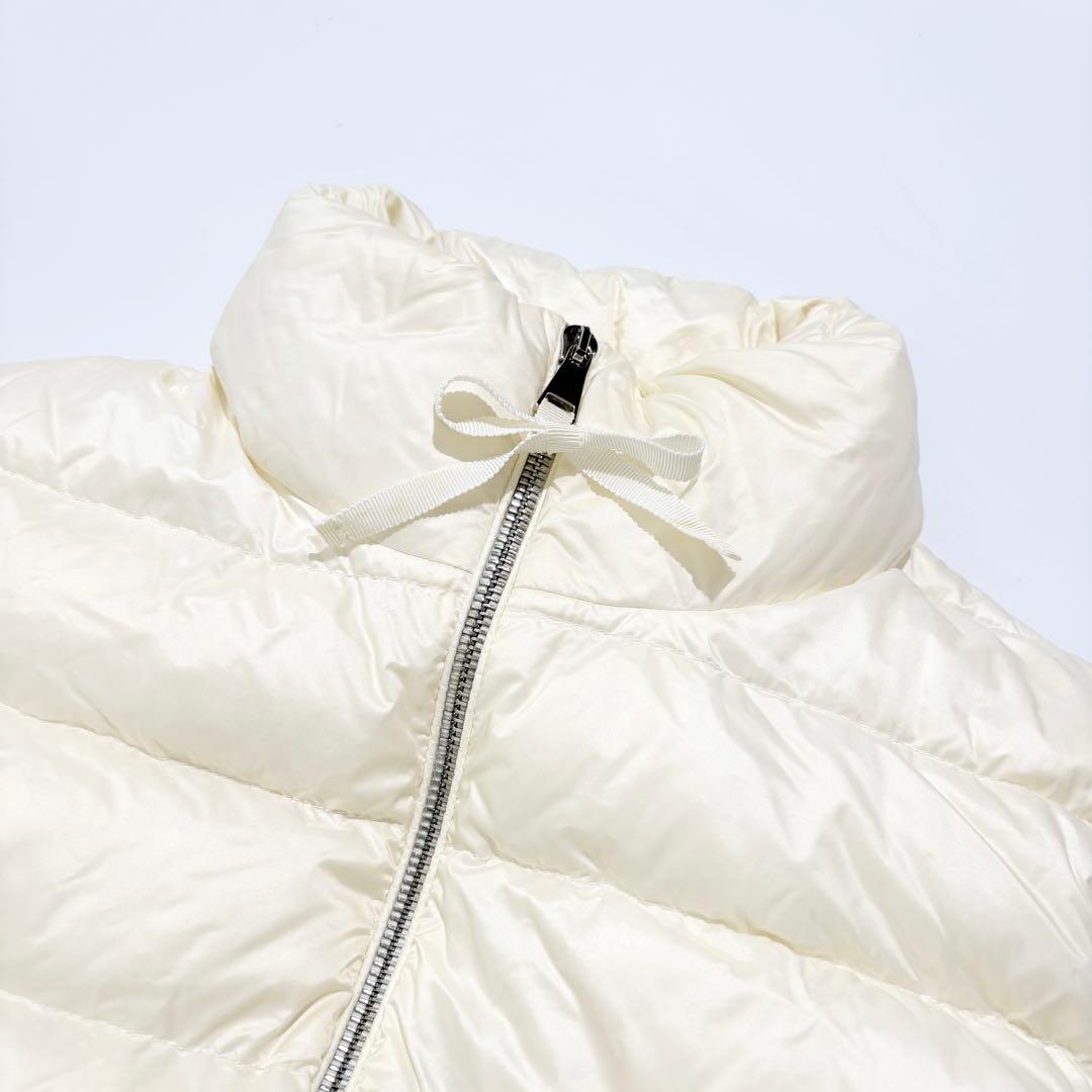 【近年モデル】MONCLER カーディガン ダウン 切替 ベージュ XS