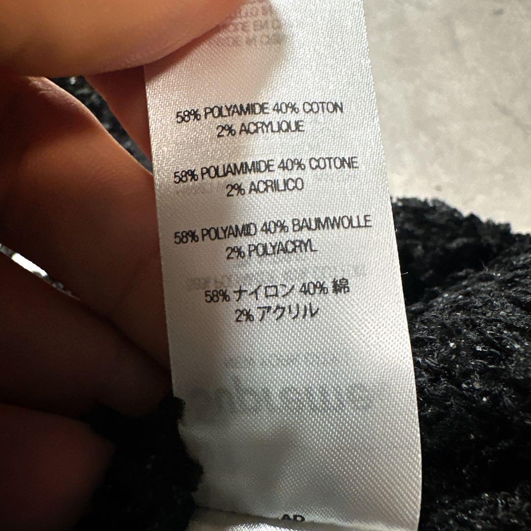 Supreme シュプリーム テクスチャードアークセーター ブラック L