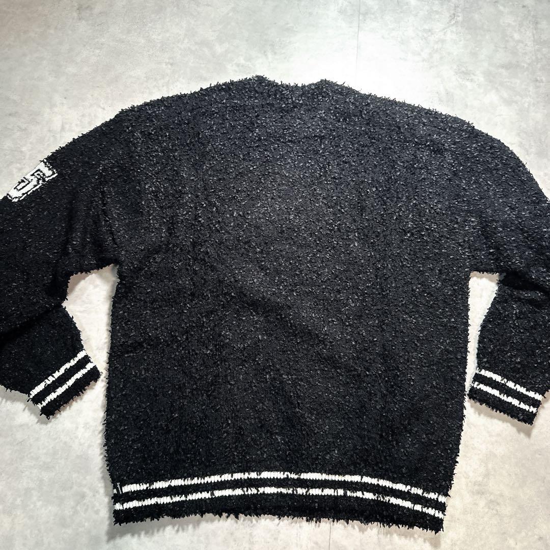 Supreme シュプリーム テクスチャードアークセーター ブラック L