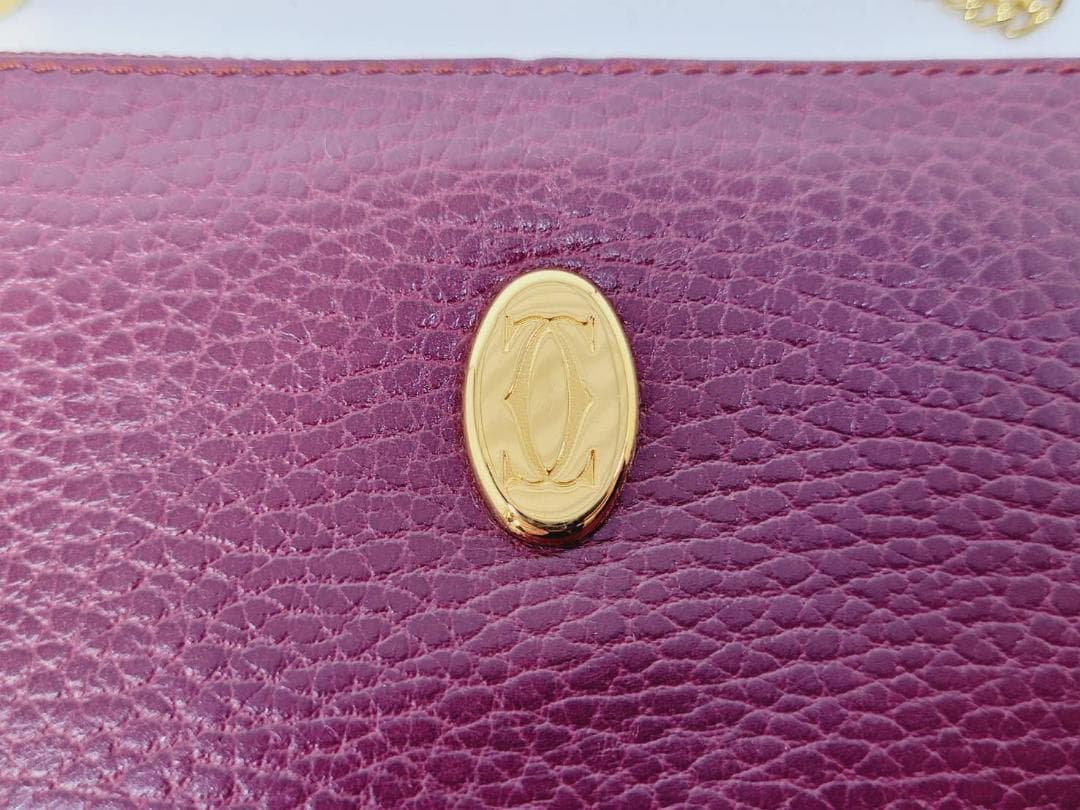 Cartier カルティエ マストライン ポーチ アクセサリー入れ チェーン