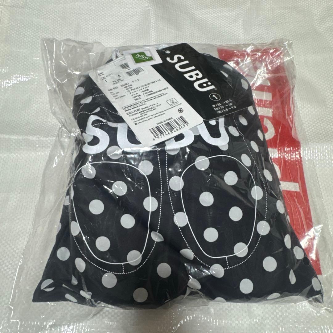 SUBU DOT ドット　サイズ 1 水玉　24〜25.5