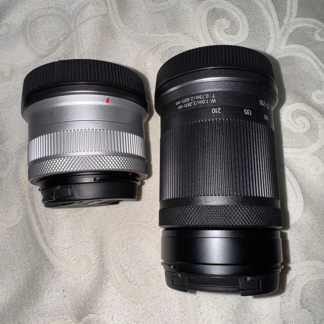 Canon レンズ　RF-S18-45mm 55-210mm