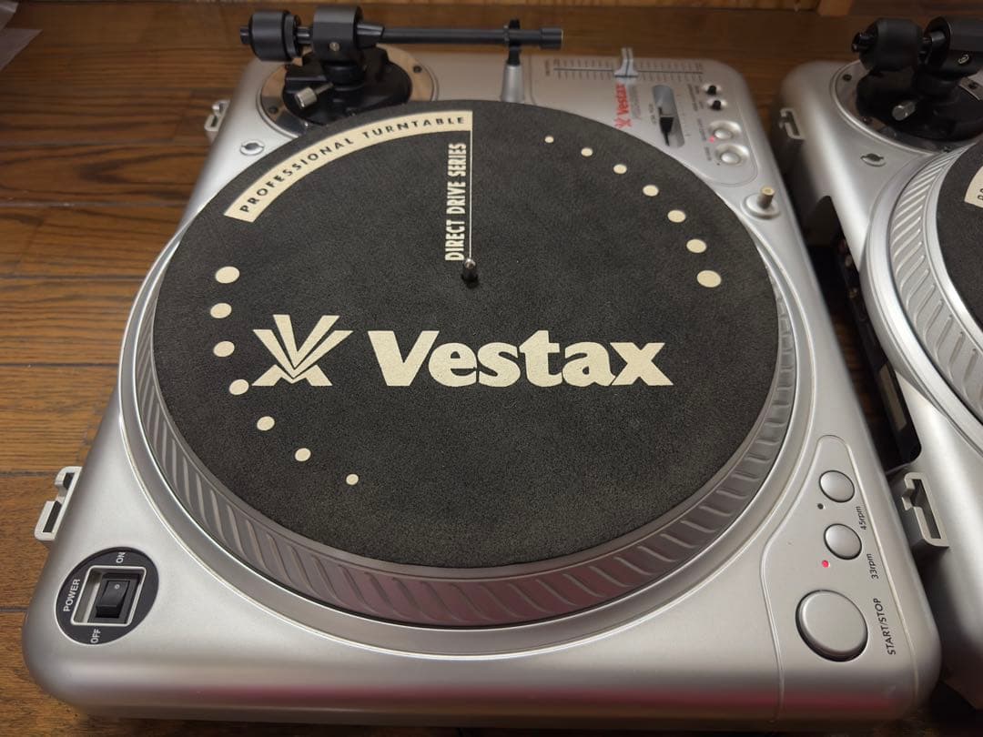 VESTAX PDX-2000 ターンテーブル2台
