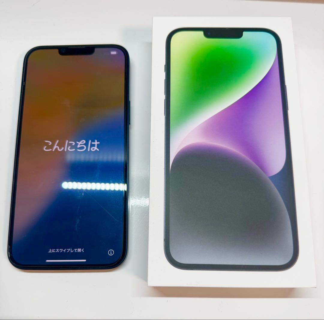 iPhone14 Plus/256GB/ミッドナイト/ ポケモンiFace付