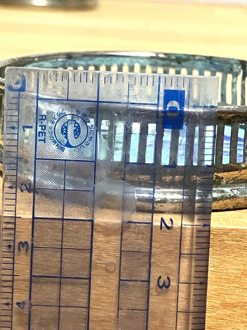 大正〜昭和初期　マジョリカタイル製ガラスコースター