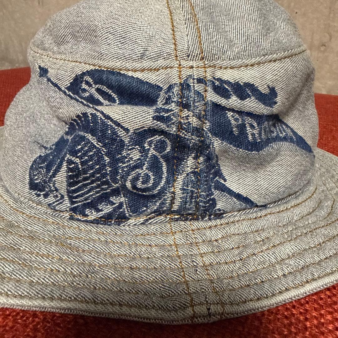【バーバリー】デニムバケットハット　正規品　帽子　メンズ　レディース