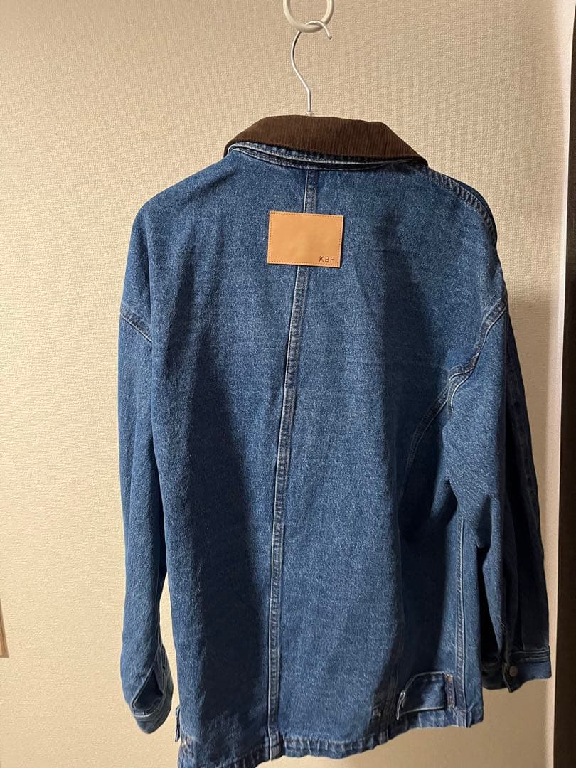 KBF 2WAYカラーデニムブルゾン