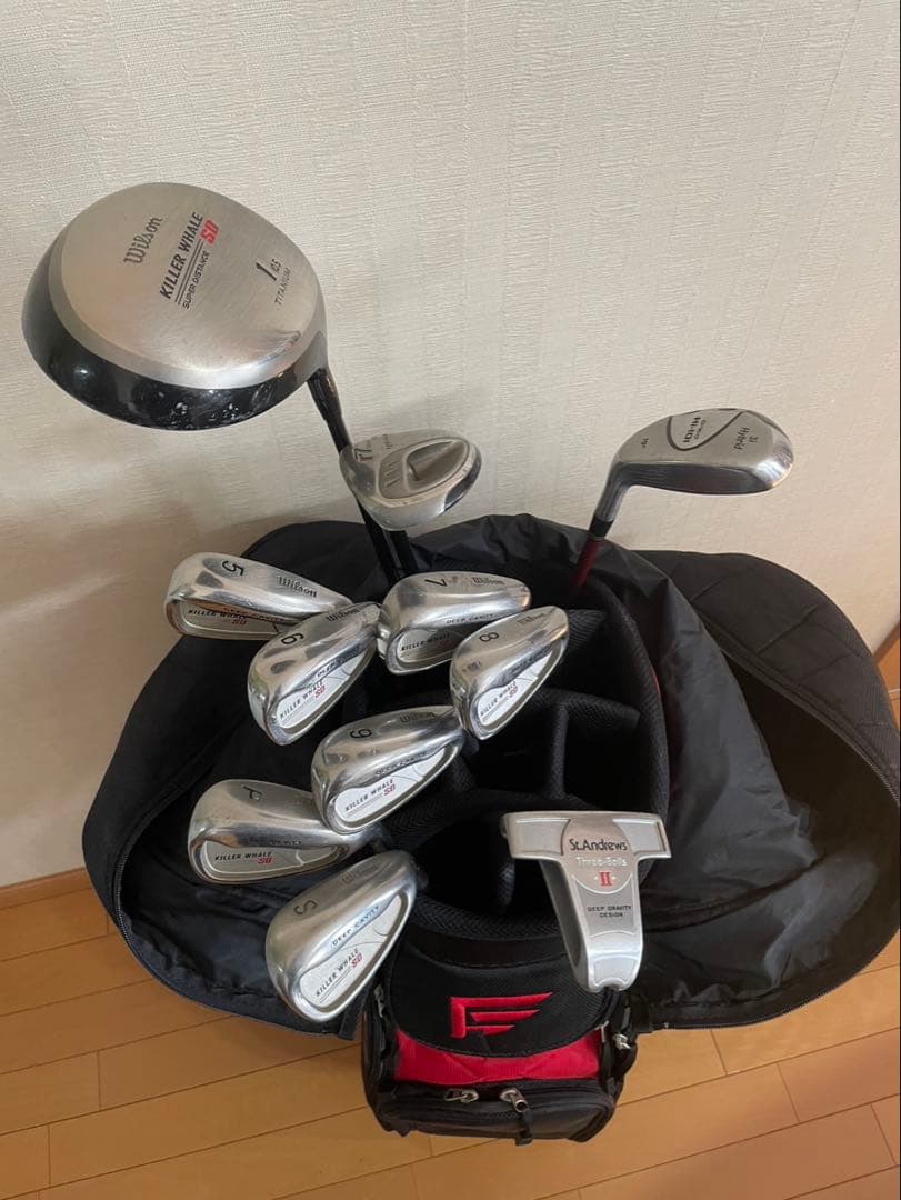 初心者向けWilsonゴルフクラブフルセット