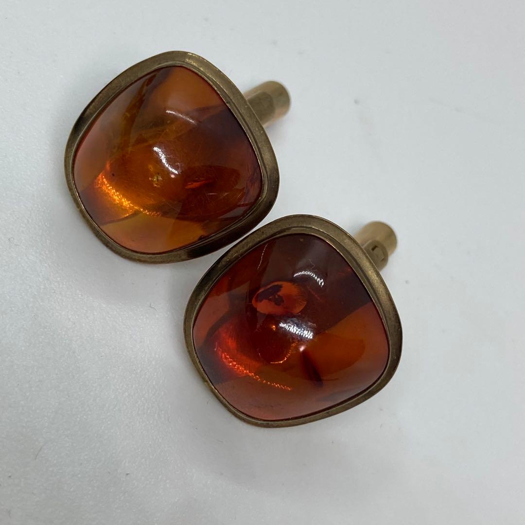 112602 アンティーク ゴールド ロシア製 カフス　骨董　刻印33.3 K8