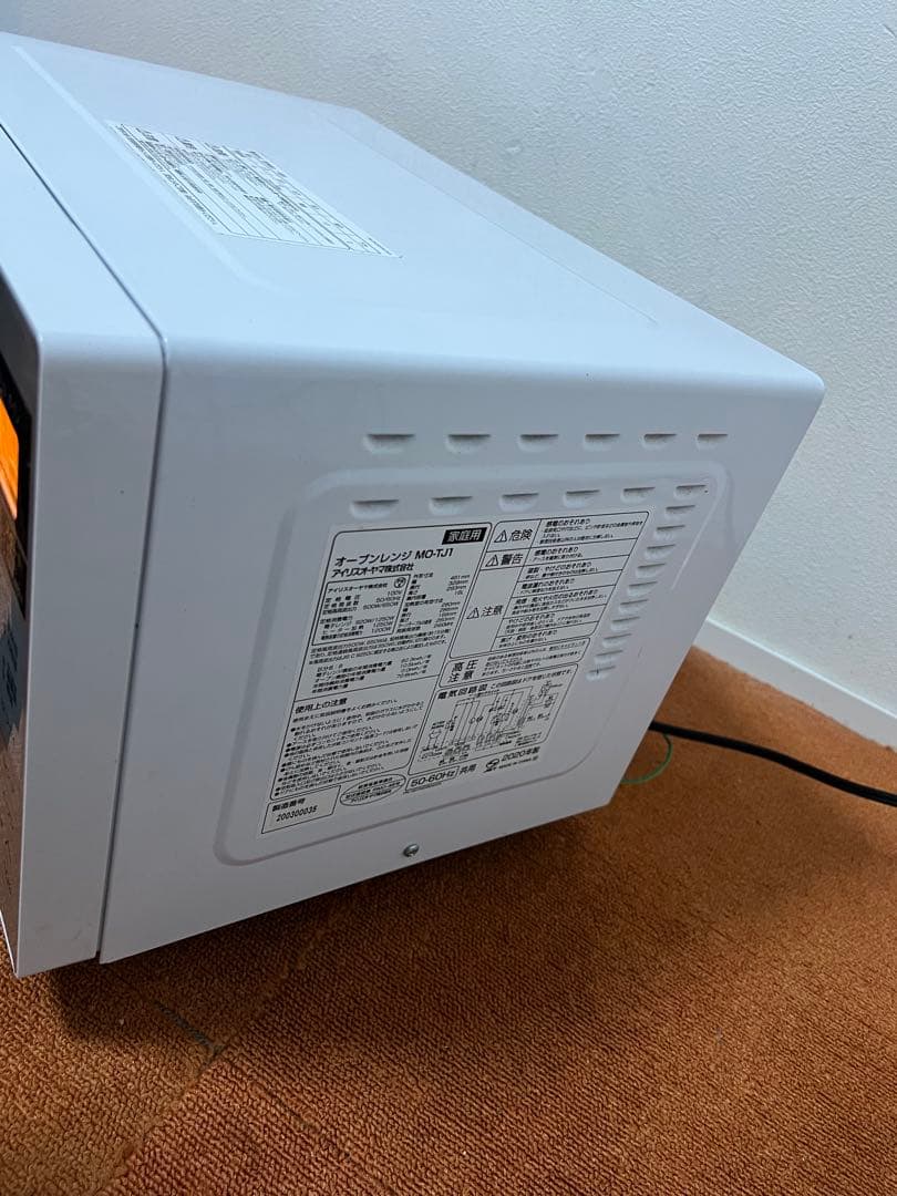 美品 アイリスオーヤマ 2020年製 オーブンレンジ 電子レンジ MO-TJ1