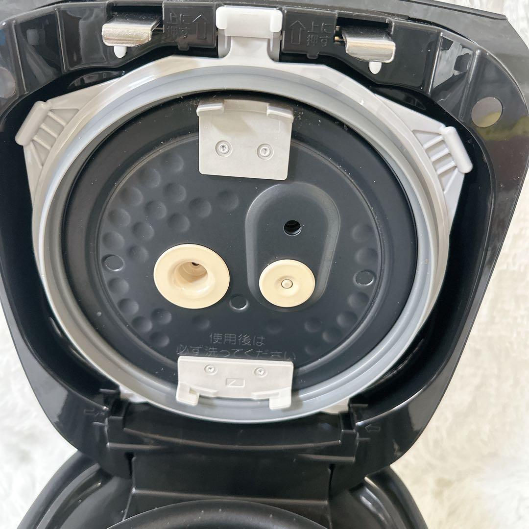 【美品】象印 圧力IH炊飯器 NP-BU10 ブラック 説明書付 極め炊き